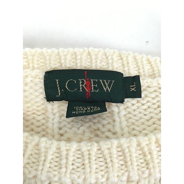 古着 90s J Crew ケーブル編 アラン フィッシャーマン ローゲージ