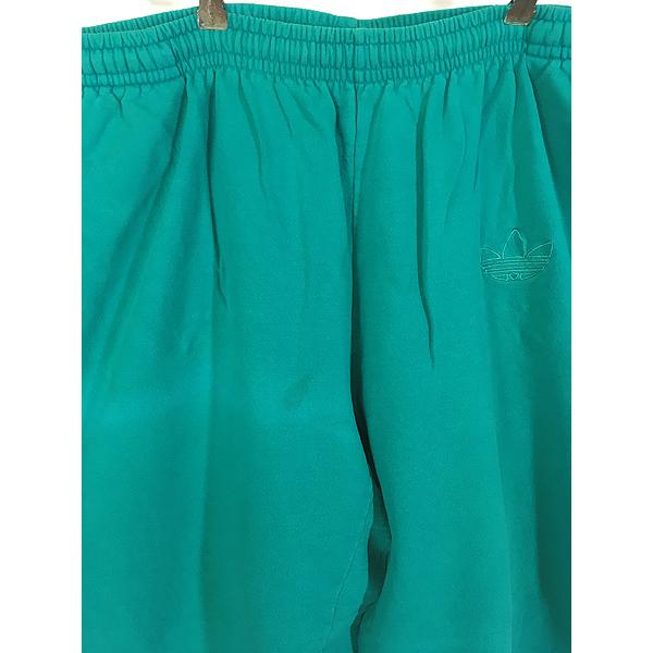 古着 90s adidas トレフォイル 刺しゅう 100% コットン スウェット