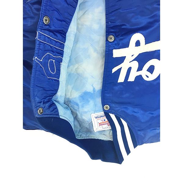 古着 80s USA製 STARTER MLB KansasCity Royals ロイヤルズ 光沢