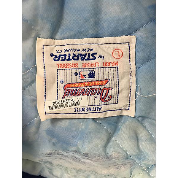 古着 80s USA製 STARTER MLB KansasCity Royals ロイヤルズ 光沢