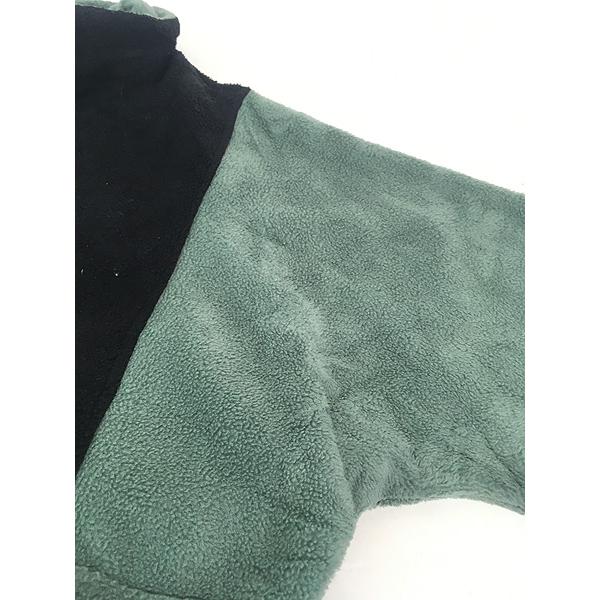 古着 90s USA製 TNF The North Face 「Windy Pass」 グレー×黒 ハーフ