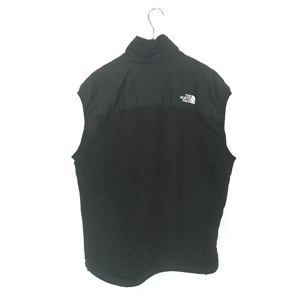 ノースフェイス フリース デナリベスト 黒赤 90s 00s ビンテージ USA