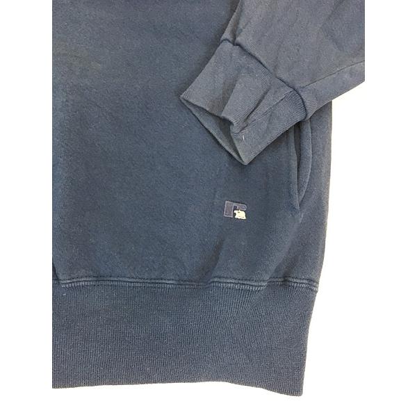 古着 90s USA製 Russell High Cotton ワンポイント ハーフボタン プル