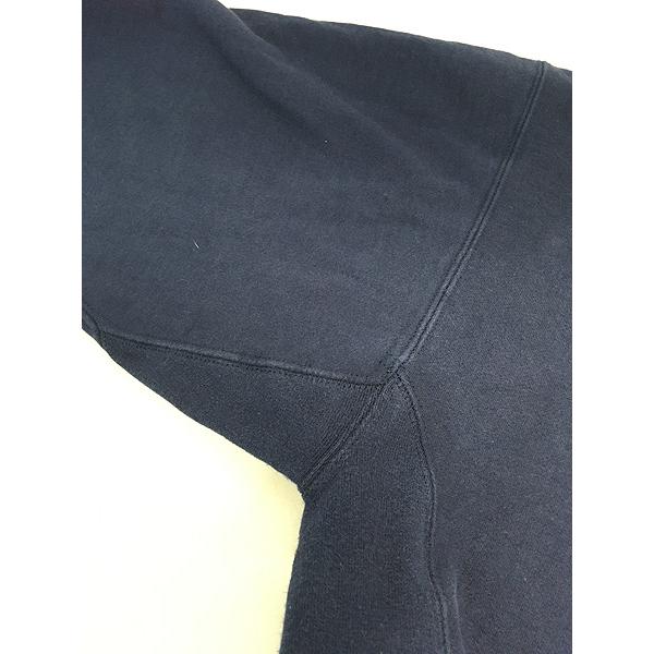 古着 90s USA製 Russell Pro Cotton 無地 ソリッド 前V セットイン