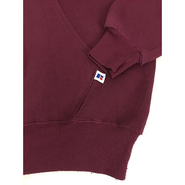 古着 90s USA製 Russell 無地 ソリッド セットイン スウェット