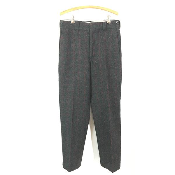 古着 80s USA製 WoolRich 名作 「MALONE」 ウィンドウ ペン チェック