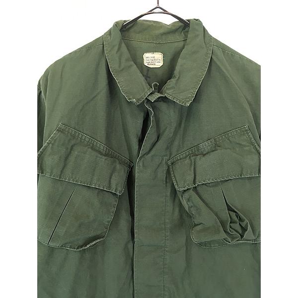 古着 60s 米軍 US 4th ポプリン ベトナム ジャングル ファティーグ
