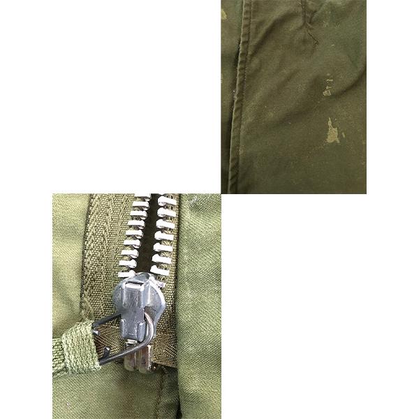 古着 60s 米軍 US M-65 2nd ステンシル アルミジップ ミリタリー