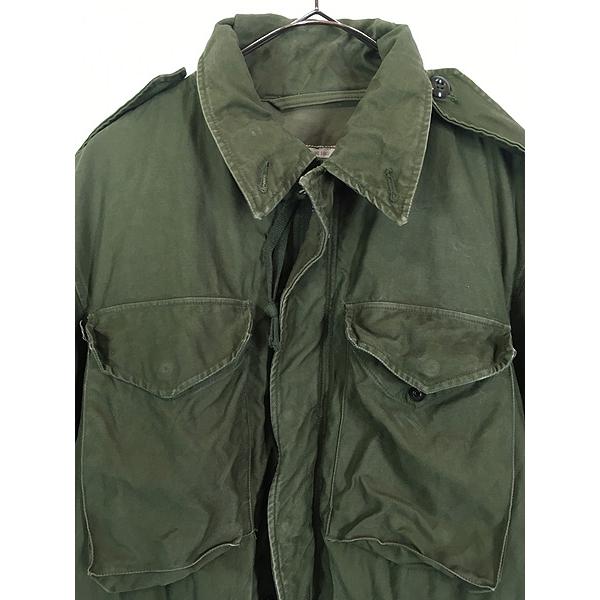 古着 60s 米軍 US ARMY M-51 後期型 ヘビー コットンサテン ミリタリー フィールド ジャケット S-L 古着 60s 米軍 US ARMY M-51 後期型 ヘビー コットンサテン ミリタリー