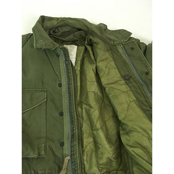 古着 50s 米軍 US ARMY M-51 初期型 ヘビー コットンサテン ミリタリー