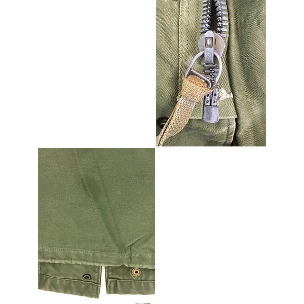 古着 50s 米軍 US ARMY M-51 初期型 ヘビー コットンサテン ミリタリー