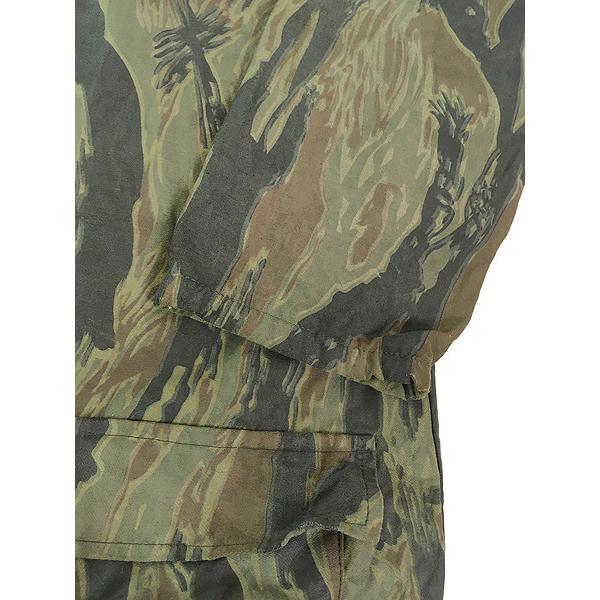 古着 70s USA製 KAMO ベトナム タイガー ストライプ カモ 迷彩