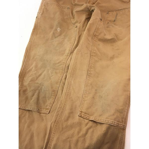 古着 Carhartt ブラウン ダック Wニー ペインター ワーク パンツ 古着 Carhartt ブラウン ダック Wニー ペインター ワーク パンツ