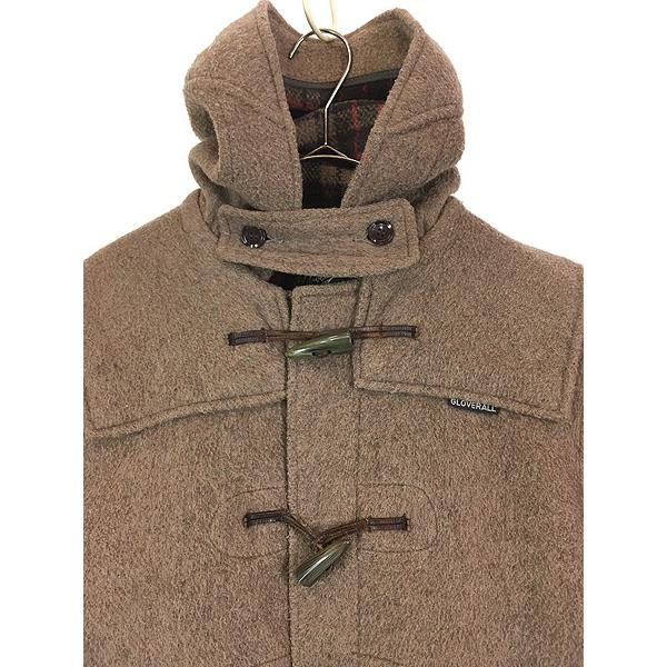 古着 70s 英国製 Gloverall トグル ボタン ウール ダッフル コート 36