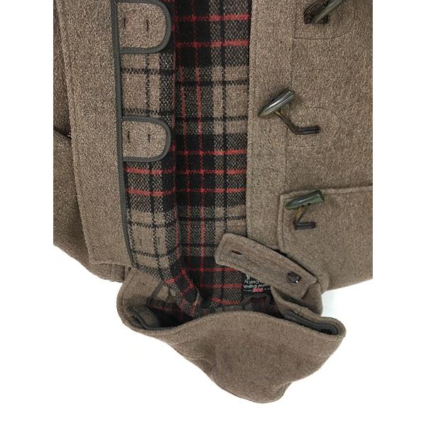 古着 70s 英国製 Gloverall トグル ボタン ウール ダッフル コート 36