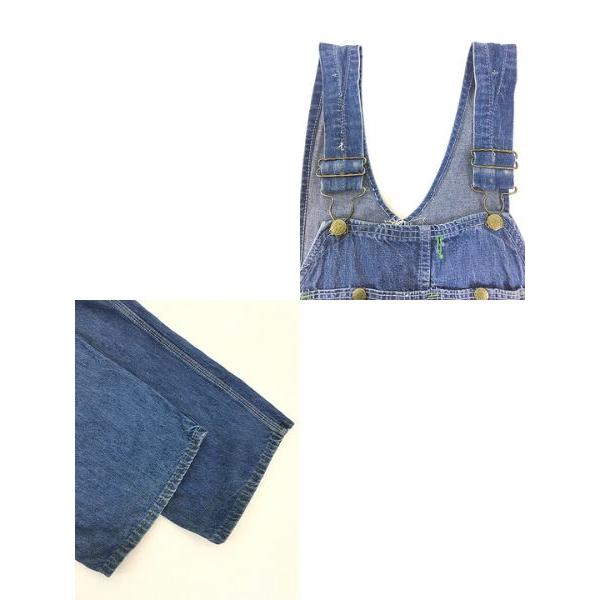 古着 60s USA製 Oshkosh B'gosh 100%コットン インディゴ デニム