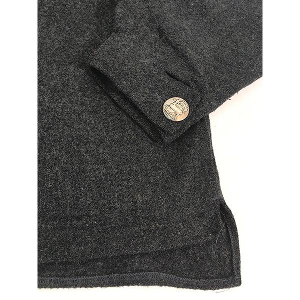 古着 90s USA製 WoolRich アニマル メタルボタン フランネル ウール