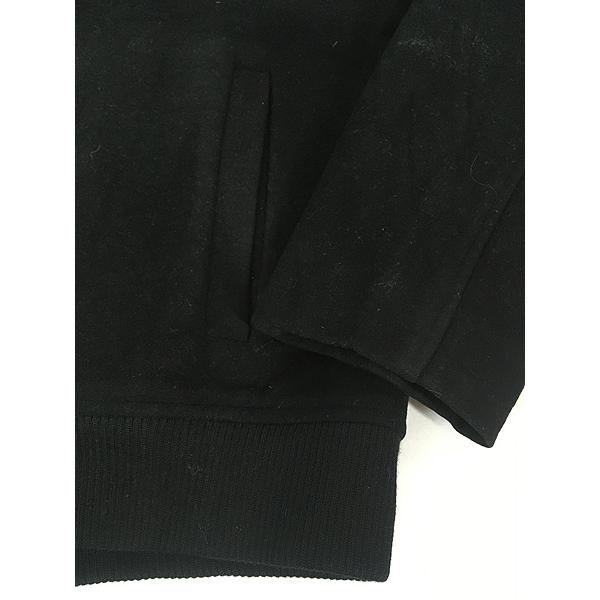 古着 00s BANANA REPUBLIC パデッド 豪華 ブラック カシミヤ ウール