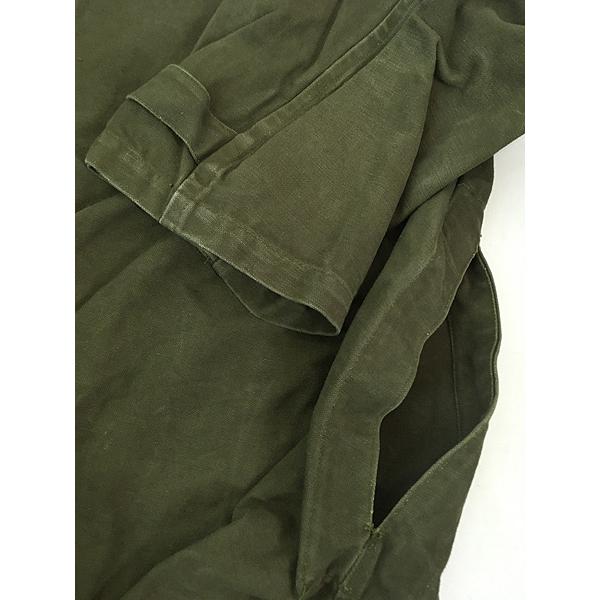 古着 40s フランス軍 M35 ミリタリー コットン キャンバス モーター