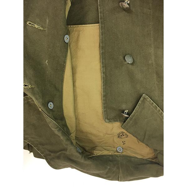 古着 40s フランス軍 M35 ミリタリー コットン キャンバス モーター