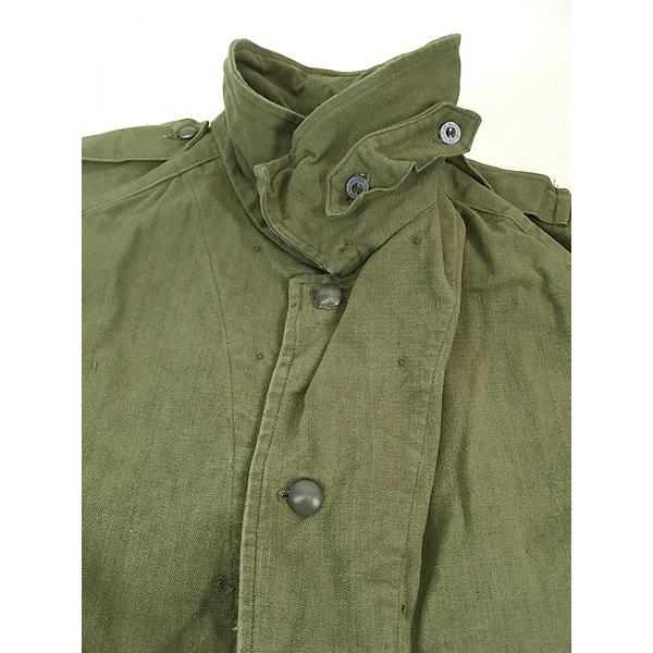 古着 40s フランス軍 M35 ミリタリー コットン キャンバス モーター