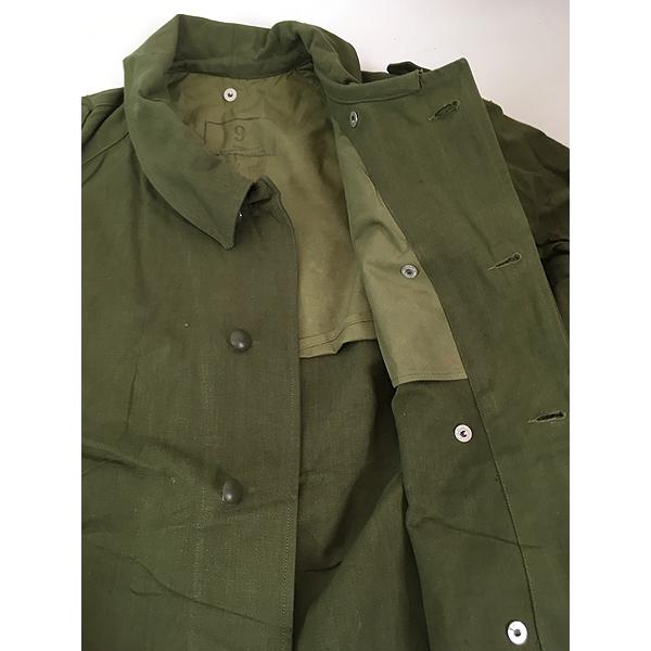 古着 40s フランス軍 M35 ミリタリー コットン キャンバス モーター