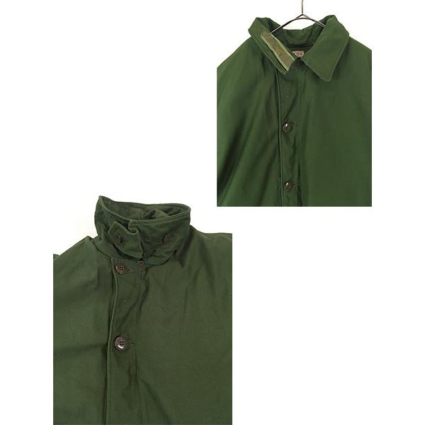 古着 60-70s スウェーデン軍 M-59 ミリタリー コットンサテン