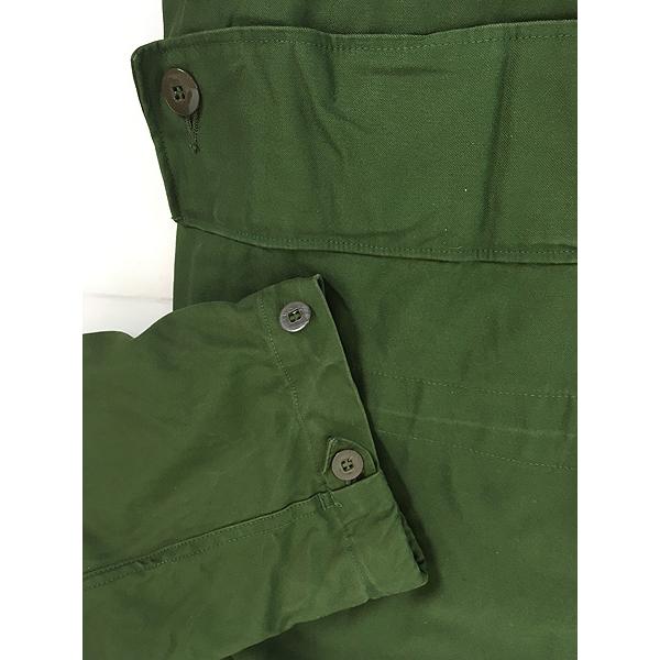 古着 60-70s スウェーデン軍 M-59 ミリタリー コットンサテン