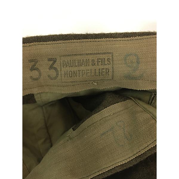 古着 50s フランス軍 M-52 ヘビー フランネル ウール トラウザーズ