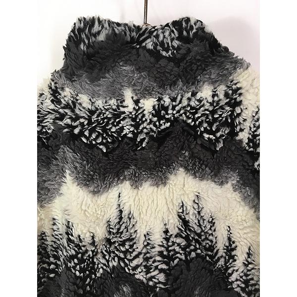 古着 90s USA製 BLACK MOUNTAIN 木 ツリー フォレスト ボーダー