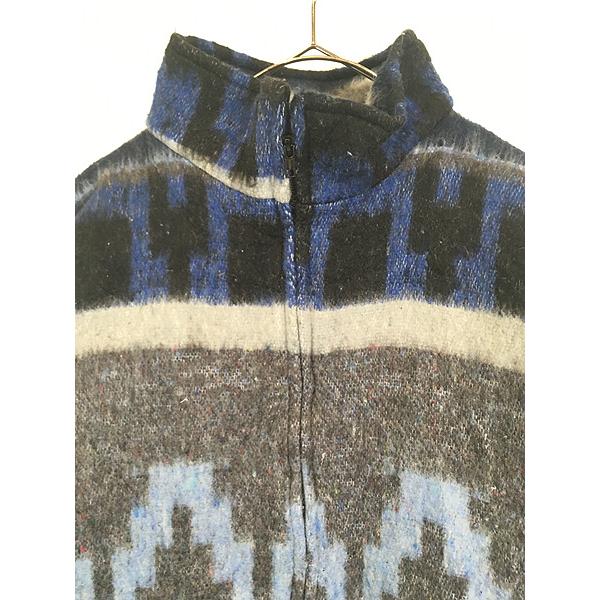 古着 Mexico製 MOLINA INDIAN DRAWIN 「Mexican Brushed」 ネイティブ