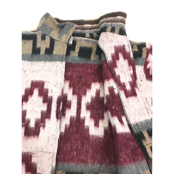 古着 Mexico製 MOLINA INDIAN DRAWIN 「Mexican Brushed」 ネイティブ