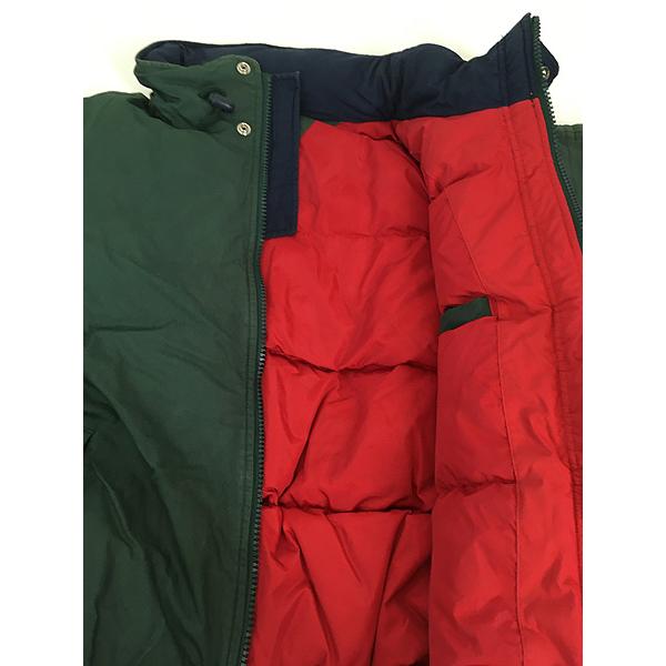 古着 90s   フラッグ ロゴ パッチ 2way ナイロン ダウン ジャケット XL 古着 古着 90s TOMMY HILFIGER フラッグ ロゴ パッチ 2way ナイロン ダウン