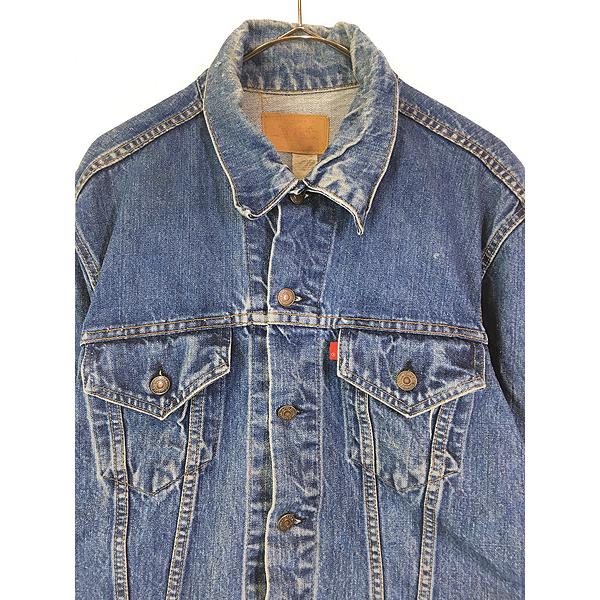 古着 70s USA製 Levi's 70505-0217 「過渡期」 貴重!! ブランクタブ