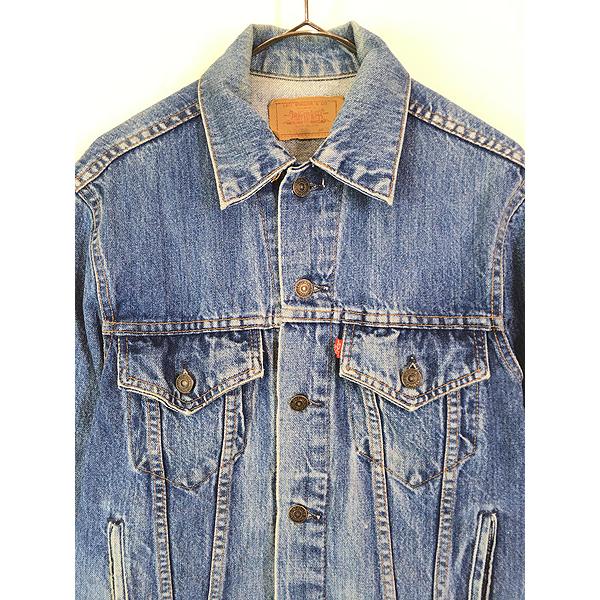 古着 70-80s Canada製 Levi's 70506-0216 ハンド ポケット付 ブルー