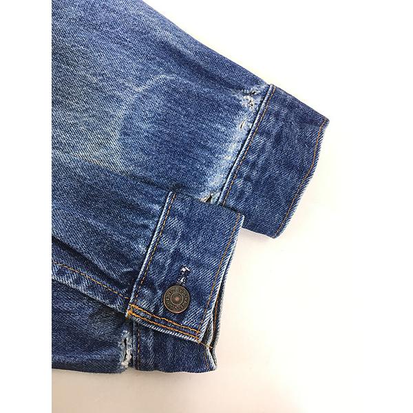 古着 70-80s Canada製 Levi's 70506-0216 ハンド ポケット付 ブルー