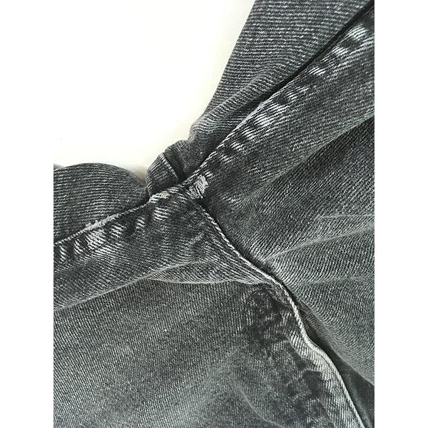 古着 90s USA製 Levi's 550-4159 サルファ ブラック デニム パンツ
