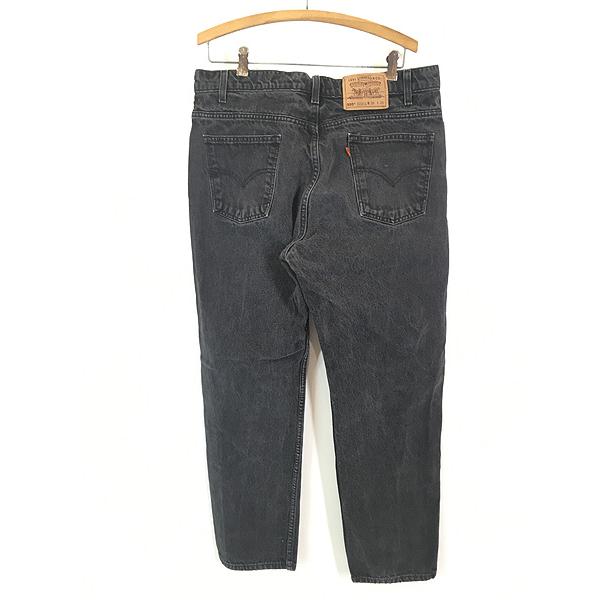 古着 90s USA製 Levi's 505-4159 サルファ スーパー ブラック デニム