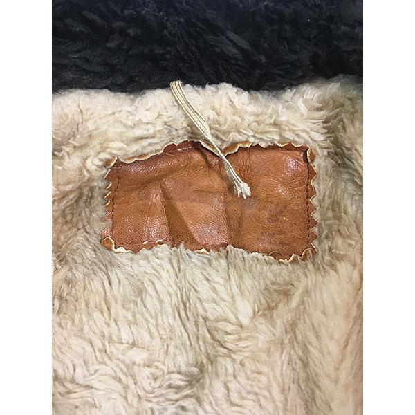 古着 70s William Barry G-1タイプ ボア ライナー 本革 レザー