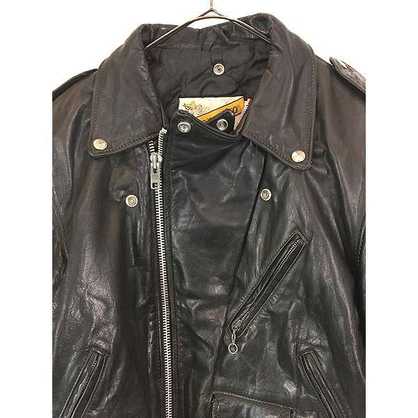 古着 80s USA製 Schott Bros 「Perfecto」 115 パデッド 本革 古着 80s USA製 Schott Bros 「Perfecto」 115 パデッド 本革