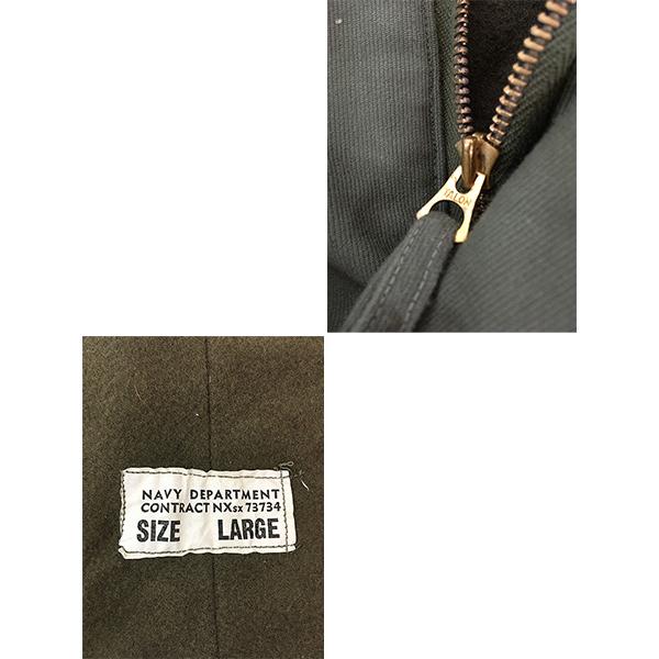 古着 40s 米軍 USN ステンシル ジャングルクロス N-1 デッキ パンツ