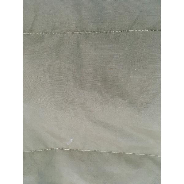 古着 70-80s WoolRich 60/40 クロス シェル ダウン ベスト ベージュ XL