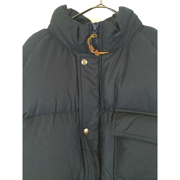 古着 90s St John's Bay 2way コットン シェル フーデッド ダウン ジャケット パーカー L 古着 90s St John's Bay 2way コットン シェル フーデッド ダウン