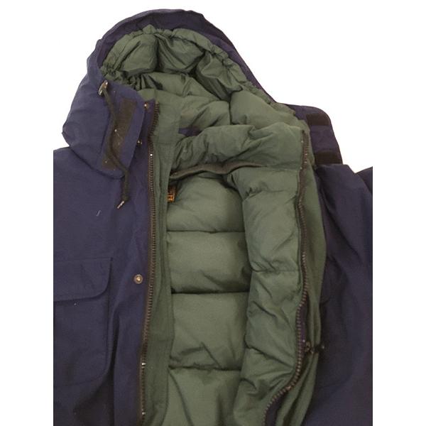 古着 80s Eddie Bauer 「Ridge Line」 2way GORE-TEX グース ダウン ゴア ジャケット パーカー L 古着 80s Eddie Bauer 「Ridge Line」 2way GORE-TEX グース ダウン