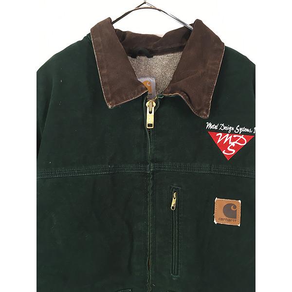 古着 Carhartt 裏ボア SPC スプルース グリーン ダック サンド 古着 Carhartt 裏ボア SPC スプルース グリーン ダック サンド