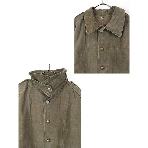 古着 40s フランス軍 M35 コットン キャンバス モーター サイクル