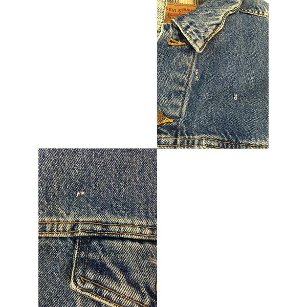 古着 90s USA製 Levi's 70699-0289 デカタグ チェック ライナー デニム