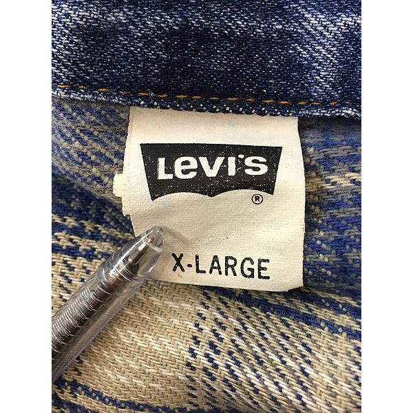 Levi's Made & Crafted チェック デニムジャケット Levi's Made & Crafted チェック デニムジャケット