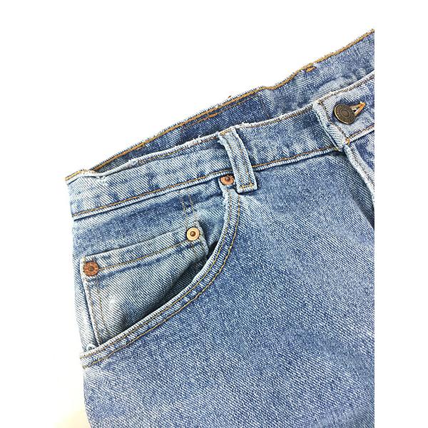 古着 90s USA製 Levi's 560-4891 ブルー デニム バギー パンツ