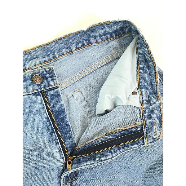 古着 90s USA製 Levi's 560-4891 ブルー デニム バギー パンツ